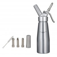 Sahnebereiter, 0.5 Liter, silber