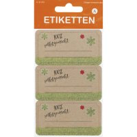 9 Stk. Etiketten "100 % selbstgemacht"