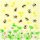 20 Stk. Servietten "Bienen im Klee", 33x33cm