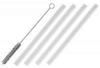 Leonardo, 5-tlg. Trinkhalmset, Glas