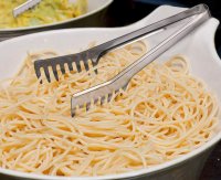 Spaghettizange, Edelstahl, 23.5cm