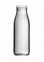 Fruchtsaftflasche m. Deckel, 500 ml