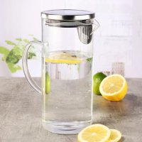 HI, Kühlschrankkrug m. Deckel u. Sieb, 1.3 Liter
