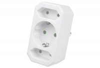 Heitech, Steckdosenadapter, 3-fach