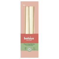 Bolsius, 4 Stk. Spitzkerzen, weiche Perle