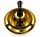 Tischglocke, Metall/KU, 13cm
