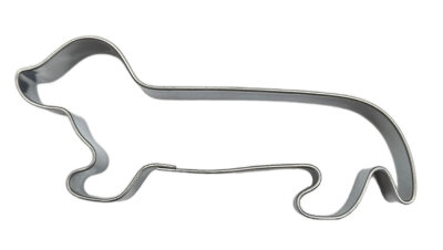 Hera, Keksausstecher "Dackel", Edelstahl, 33x82mm