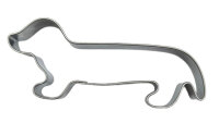 Hera, Keksausstecher "Dackel", Edelstahl, 33x82mm