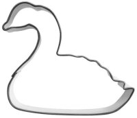 Hera, Keksausstecher "Schwan", Edelstahl, 73x63mm