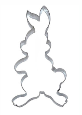 Hera, Lebkuchenausstecher "Hase groß", Edelstahl, 175x87mm