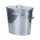 Ascheeimer m. Deckel, verzinkt, 15 Liter