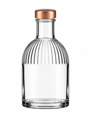 Glasflasche "Triest" m. SV, 350ml