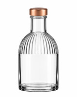 Glasflasche "Triest" m. SV, 350ml