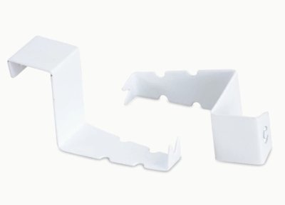 R+W, Haken f. Fensterdekoration, Metall, weiß