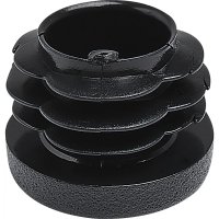 Fußkappe, Kunststoff, innen, schwarz, D:50mm