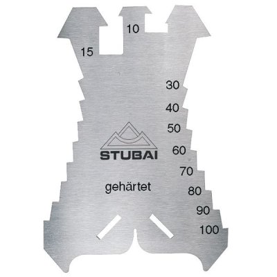 Stubai, Anreißschablone, 140x100x1.3mm
