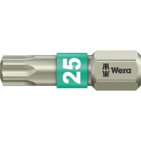 Wera, Bit "Torx", Edelstahl, 1/4", TX25