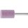 Schleifstift "Zylinder", SD:6mm, KD:10mm, KL:20mm