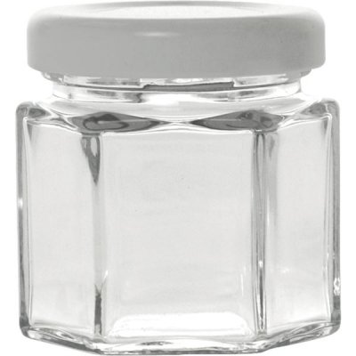 Einmachglas "mini", 6-kant, 47ml