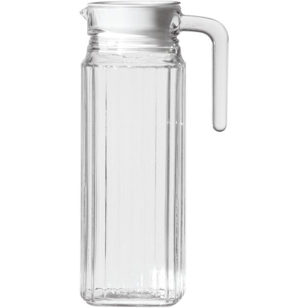 Kühlschrankkrug 1L Glas 2er Pack - Wasserkrug Mit Deckel Für Kühlschrank & Alltag